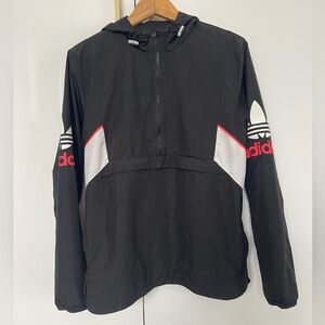 Adidas hooded windbreaker